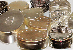 steel and plated metal boxes